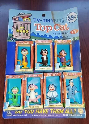 Hanna-Barbera Marx Tinykins 1961 Top Cat Set On CARD Store Display TV • $552.50