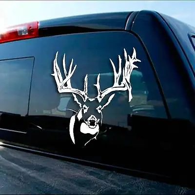 Whitetail Deer Decal Sticker Archery Hunting Drop Tine USA Bow Hunter Monster  • $29.99