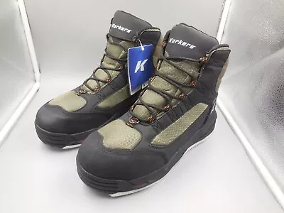 New Men's Size 14 Korkers Greenback Lightweight Wading Boots With Felt Soles • $114.99