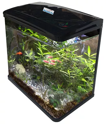 Fish Tank 10L Aquarium Curved Glass / Activated Charcoal Carbon Filter Pellets  • $11.95