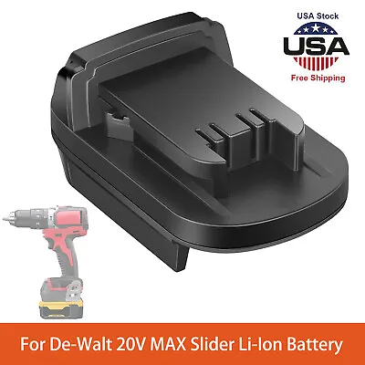 Battery Adapter For Dewalt 20V Li-Ion Batteries Convert To Milwaukee 18V Tools • $12.99