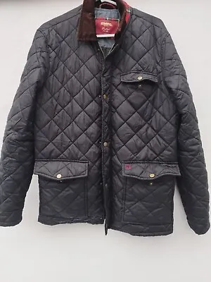Merc Harrington Jacket Size S Quilted Black • £15