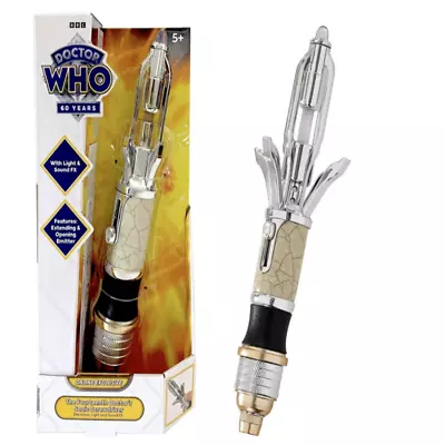 Electroplated Version Doctor Who The 14th DOCTOR'S SONIC SCREWDRIVER Light Sound • $44.90