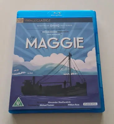 The Maggie Blu-ray 1954 Ealing Studios Paul Douglas Hubert Gregg Alex Mackenzie • £10.95