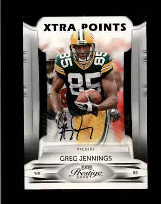 Greg Jennings 2009 Playoff Prestige Xtra Points Autograph Auto #023/100 Bc8389 • $22.99