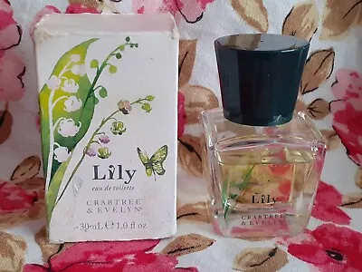 Vintage Crabtree & Evelyn Lily Of The Valley Eau De Toilette • £15.99