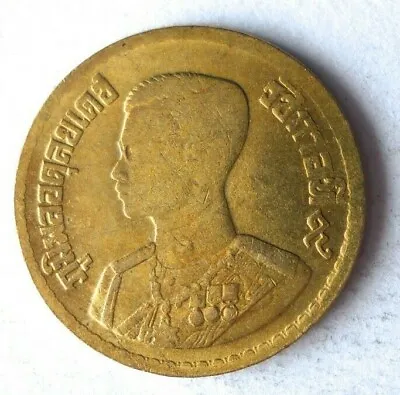 1957 THAILAND 10 SATANG - AU - Great Coin - Free Ship - Bin #LC 52 • $5.99