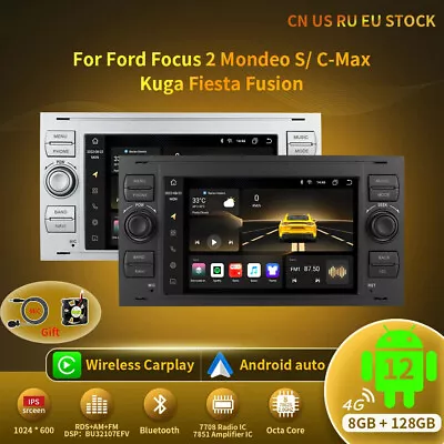 2 Din Android Autoradio Stereo GPS Carplay Car Radio For Ford Focus Multimedia • $121.50