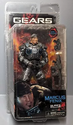 Marcus Fenix 7  Action Figure 2008 NECA Gears Of War Opened Package • $50