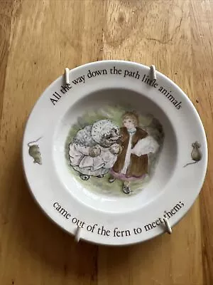 Wedgewood Mrs Tiggywinkle Beatrix Potter Very Small Plate  • £0.99
