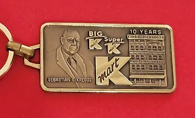 Vtg Kmart Department Store SebastiÁn S. Kresge Keychain Keyring Fob (rare Find) • $199.99