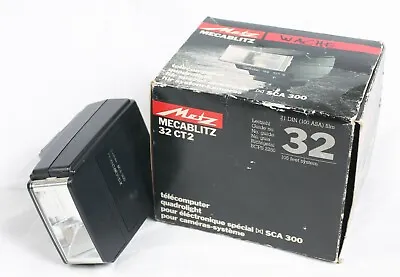 Metz Mecablitz  32CT2 SCA 300 System Flash Unit . Shoe Mount.  54017 • $18.79