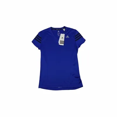 £14.99 • Buy Adidas Running Response Cap T-Shirt - Blue / UK XS (4-6)