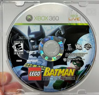 LEGO Batman: The Videogame Xbox 360 Video Game Disc Only - WITH TRACKING • $6.49