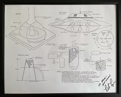 Ufo 8.5x11 Area 51 Bob Lazar Autograph Signed Photo Flying Saucer Poster Reprint • $10.95