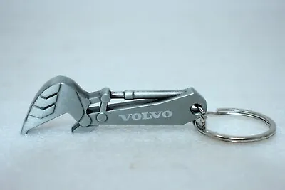 Volvo CE Excavator Bottle Opener Key Ring Construction Equipment Keychain • $8.69