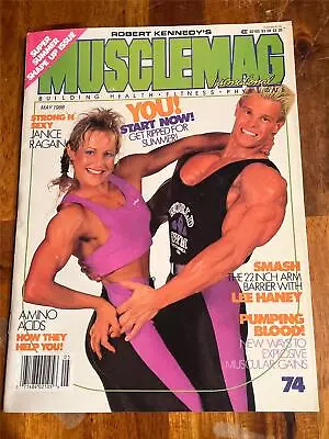 MUSCLEMAG Bodybuilding Muscle Magazine ANDERS PETTERSON & BRIGITTE KARLSSON 5-88 • $12.50