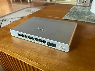 Unclaimed Cisco Meraki MS120-8LP-HW 8-Port PoE  Managed Switch • $248.99