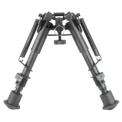 Vector Optics Rokstad 6-9 Inch Fixed Bipod For Q/D Swivel With Carbon Fibre Legs • £38.95
