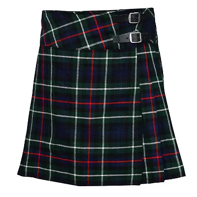 Ladies Knee Length Kilt Skirt 20  Length Tartan Pleated Kilts - Mackenzie • $13.01