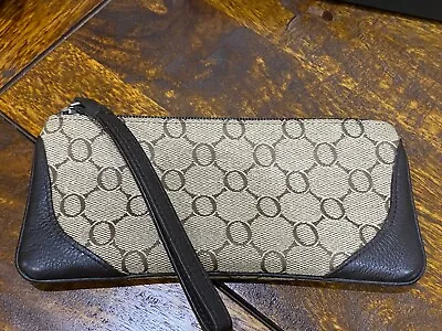 $99 • Buy Oroton Signature Essentials Slim Clutch Wristlet - Brand New