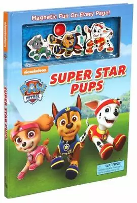 Nickelodeon PAW Patrol: Super Star Pups; Ma- Hardcover Mike Jackson 0794440452 • $3.88