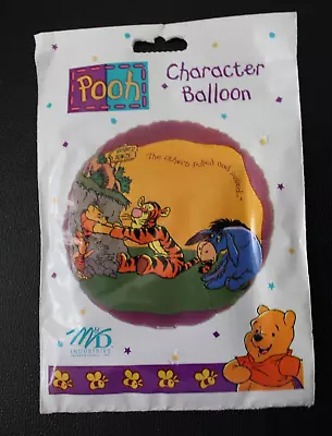 Winnie The Pooh Mylar Balloon M & D Industries Tigger Piglet Eeyore 18  • $5