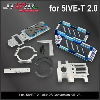 Losi 5T 5ive-T V2.0 8S/12S Electric Conversion KIT V3 - StupidRC • £152.80