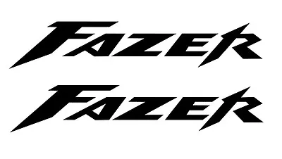 2x Yamaha Fazer Decal Stickers Ideal Fairing Tank Side Panel. 170mm X 30mm. • £3.25