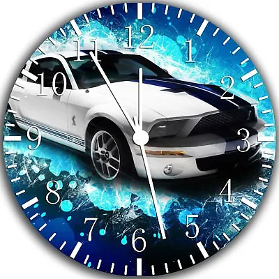 Mustang Shelby GT Frameless Borderless Wall Clock Nice For Gifts Or Decor W184 • $22.95