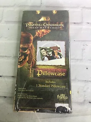 £18.12 • Buy Disney Pirates Of The Caribbean Jack Sparrow Will Turner 1 Standard Pillowcase