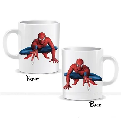 Spiderman Marvel Character Printed Mug Birthday Coffee Kids Xmas Gift Present 40 • £8.99