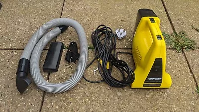 KARCHER K25e Power Brush With Vacuum Handheld Vacuum Cleaner Car Boat Caravan • £29.90