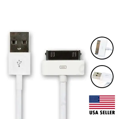 For IPhone 4 4S 4G 3GS 2G IPod Touch USB Charger Charging Cable Cord White • $3.29