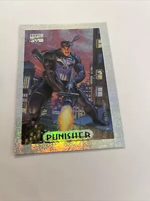 1994 Marvel Masterpieces Silver Limited Edition Holofoil Card #6 Punisher • $5