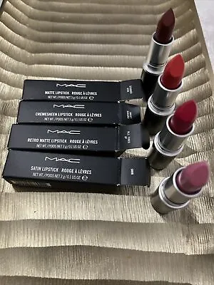 MAC LIPSTICKS * Lot Of 4 * NEW • $48