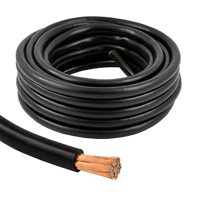 4 Gauge 25 Feet High Performance Amplifier Power/Ground Cable (Black) • $24.70