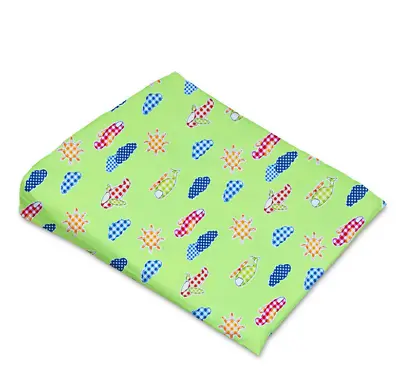 BABY PILLOW COVER FOR WEDGE PILLOW TODDLER BED PILLOWCASE 59x37cm PLANES GREEN  • £6.99