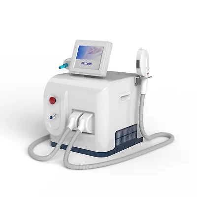 Desktop 2-in-1 IPL Laser Hair Removal And Nd Yag Laser Tattoo Removal Machine • $1850