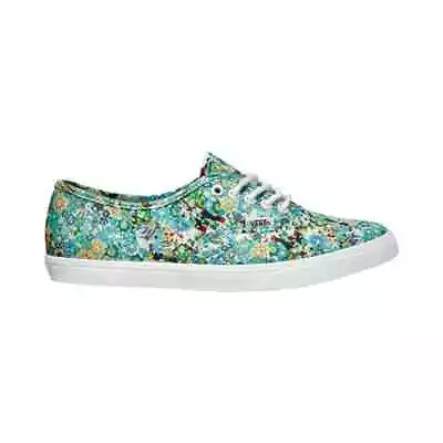 Vans Kids Authentic Lo Pro (Ditsy Floral) Pool Green • $39