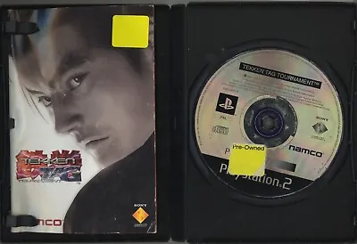 Tekken Tag Tournament Sony PlayStation 2 PS2 2002 PS2 Disc & Manual PAL • $9.95