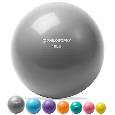 Toning Ball 2-10 LB - Soft Weighted Mini Medicine Ball • $13.49