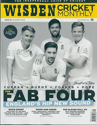 £5.50 • Buy Wisden Cricket Monthly Magazine - Issue 14 - Dec 2018  (5022)
