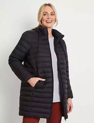 RIVERS - Womens Jacket -  Longline Puffer Jacket • $72.11