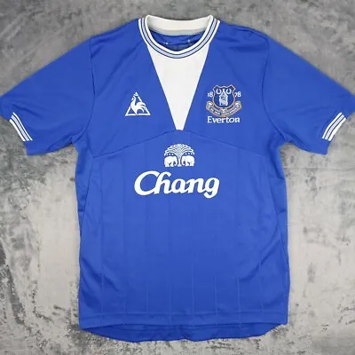 Everton 2009/2010 Home Football Shirt Le Coq Sportif M Medium Original • £28.95