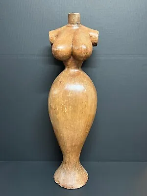 Large Vintage Mannequin Papermache Mold - Torso • $850