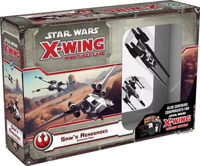 $33.99 • Buy Star Wars X-Wing Miniatures Game Saw's Renegades Expansion Pack New & Sealed