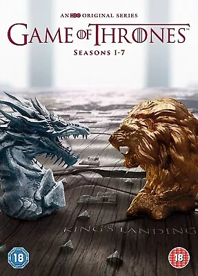 Game Of Thrones: Complete Series - Seasons 1-7 (DVD Box Set) - Same Day Shipping • £29.95