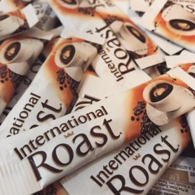 $25.50 • Buy 100 Single Serve International Roast Coffee Individual Sachets 1.7g Each Stick