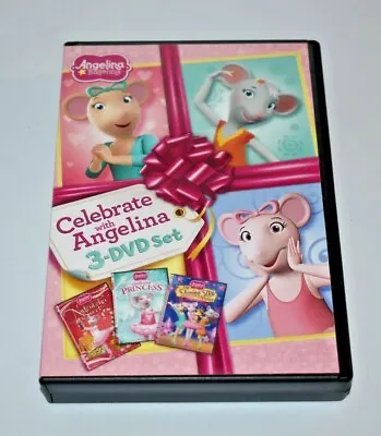 Angelina Ballerina: Celebrate With Angelina DVD 3-Disc Set • $3